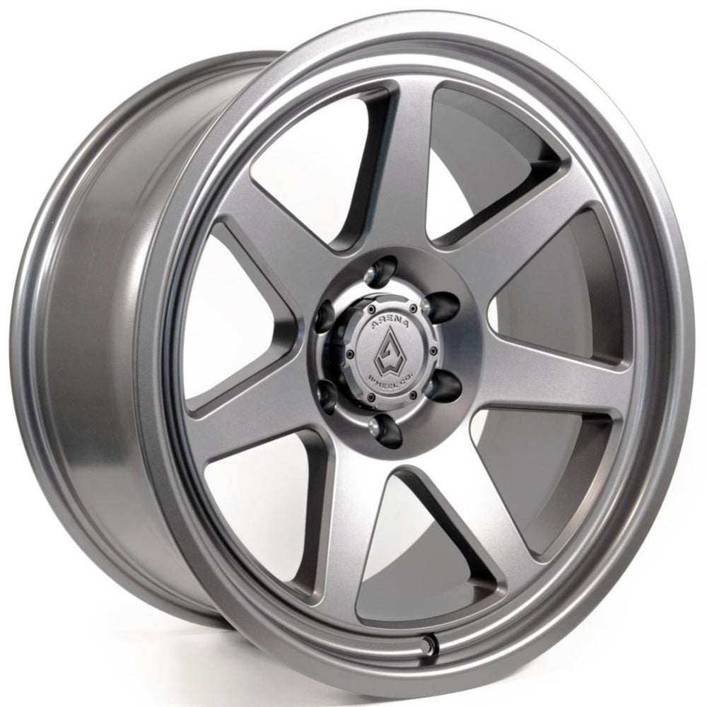 Arena Ridge Satin Gunmetal Wheel