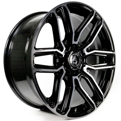 Arena Supreme Black Brushed Wheel