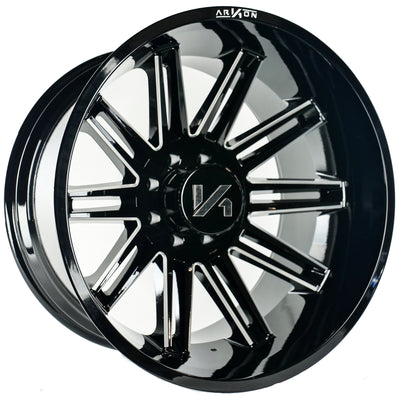 ARKON OFF-ROAD Churchill Black Milled Wheel