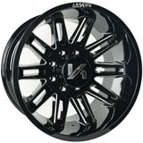 ARKON OFF-ROAD Churchill Black Milled Wheel