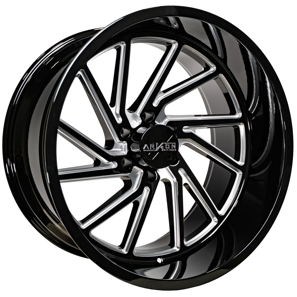 ARKON OFF-ROAD Kennedy Black Milled Wheel