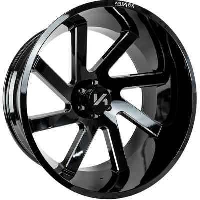 ARKON OFF-ROAD Lincoln Black Milled Wheel