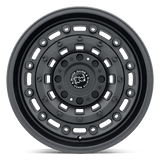 Black Rhino ARSENAL 17x9.5 +12 Textured Matte Black   truck wheel