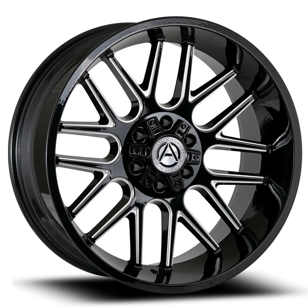 Artem Offroad A202 Black Milled Wheel