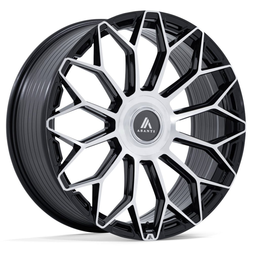 Asanti Black AB051 Black Machined Wheel