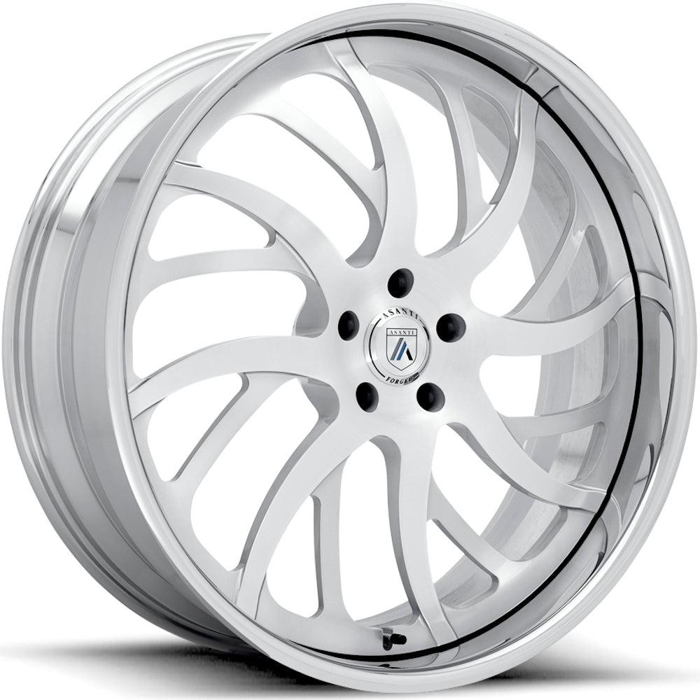 Asanti Forged AF862 Silver Brushed Wheel