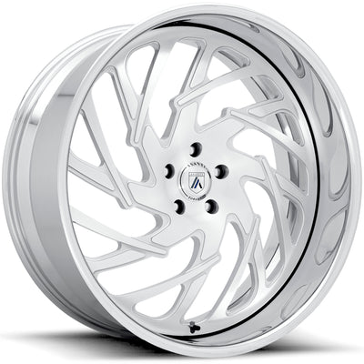 Asanti Forged AF864 Silver Brushed Wheel