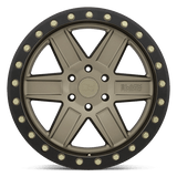 Black Rhino ATTICA 20x9.5 -18mm Matte Bronze with Black Ring