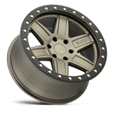 Black Rhino ATTICA 18x9.5 +12mm Matte Bronze with Black Ring