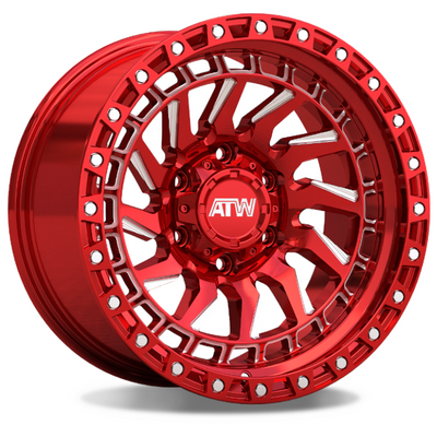 ATW Culebra Red Milled Wheel