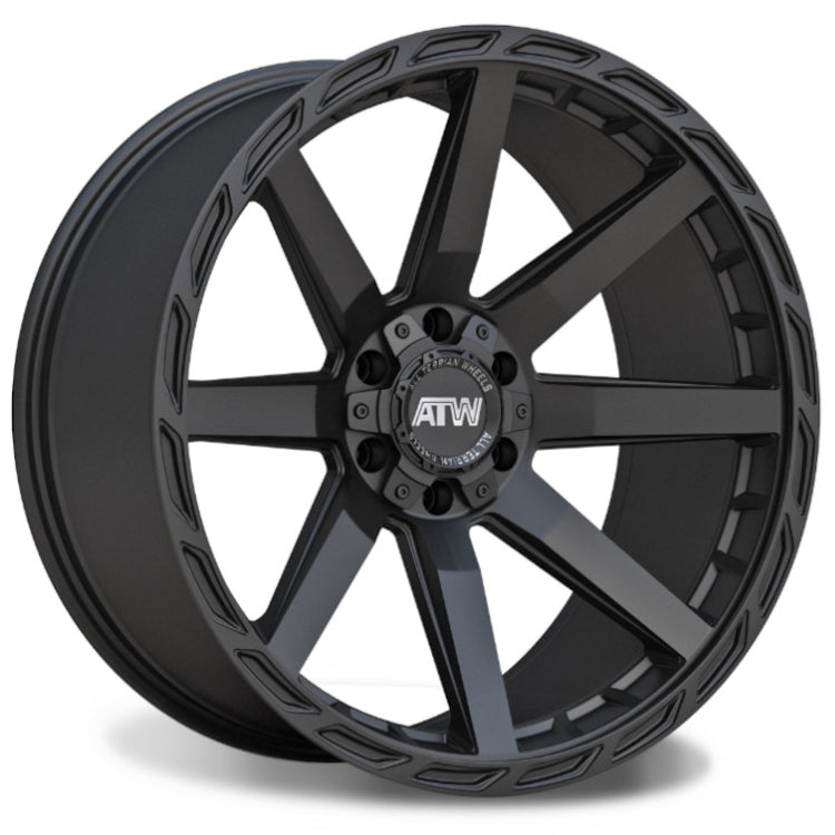 ATW Everglades Satin Black Wheel