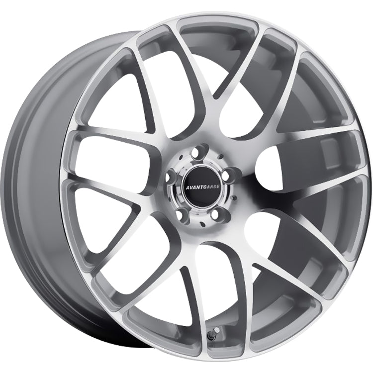 Avant Garde M310 Silver Machined Wheel