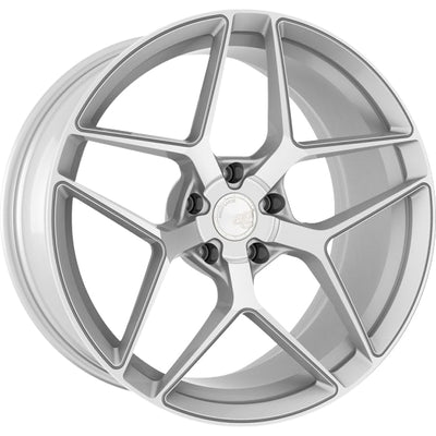 Avant Garde M650 Silver Machined Wheel