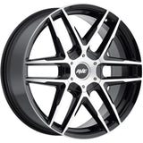 Avenue A613 Black Machined Wheel
