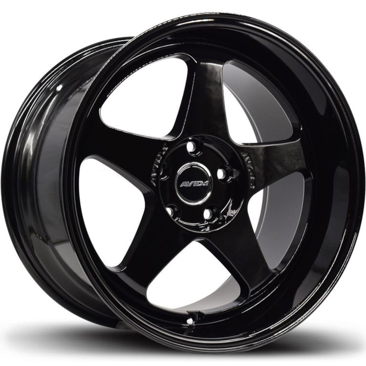 AVID1 AV42 Gloss Black Wheel