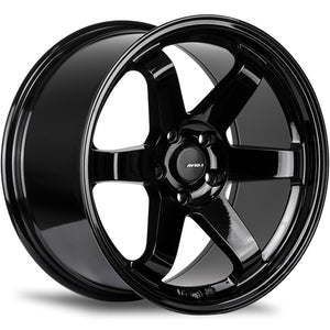 AVID1 AV6 Gloss Black wheel