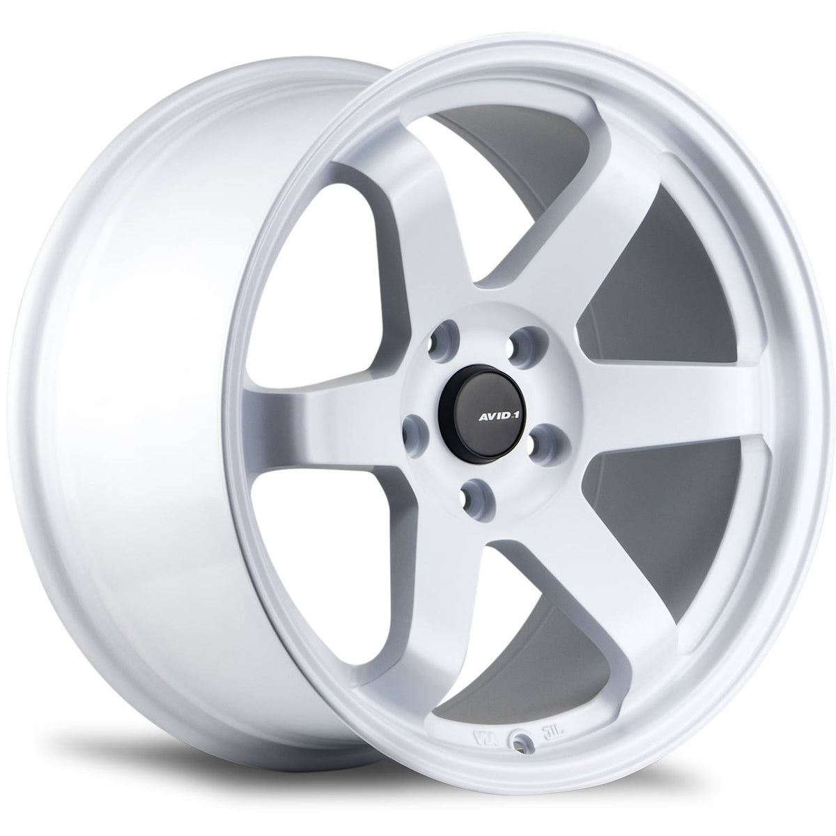 AVID1 AV6 Matte White Wheel