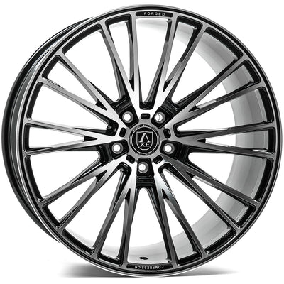Axe CF2 Black Machined Wheel