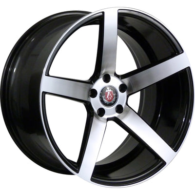 Axe EX18 Black Machined Wheel