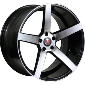 Axe EX18 Black Machined wheel