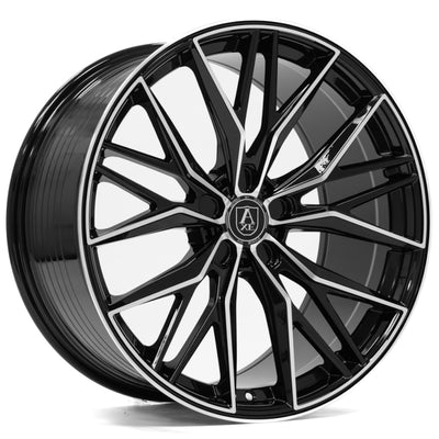 Axe EX55 Black Machined Wheel