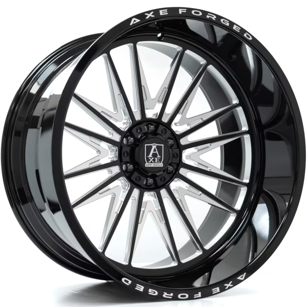 Axe Forged AF12 Black Milled Wheel