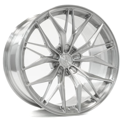 Axe Forged FF5 Silver Brushed Wheel