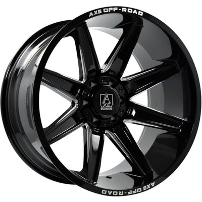 Axe Offroad Artemis Black Milled Wheel