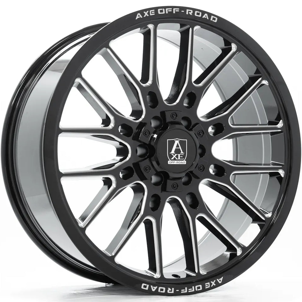 Axe Offroad Atlas Black Milled Wheel