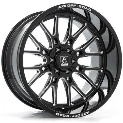 Axe Offroad Atlas Black Milled Wheel