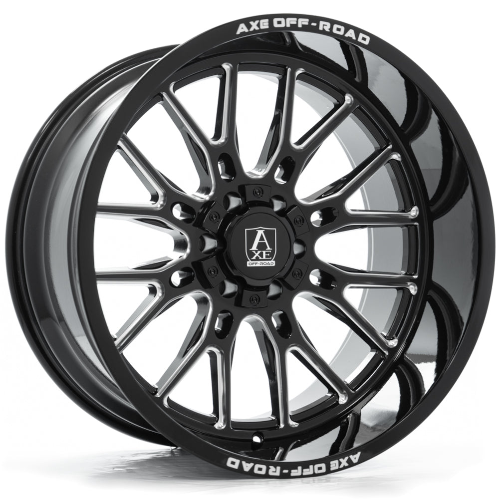Axe Offroad Atlas Black Milled Wheel