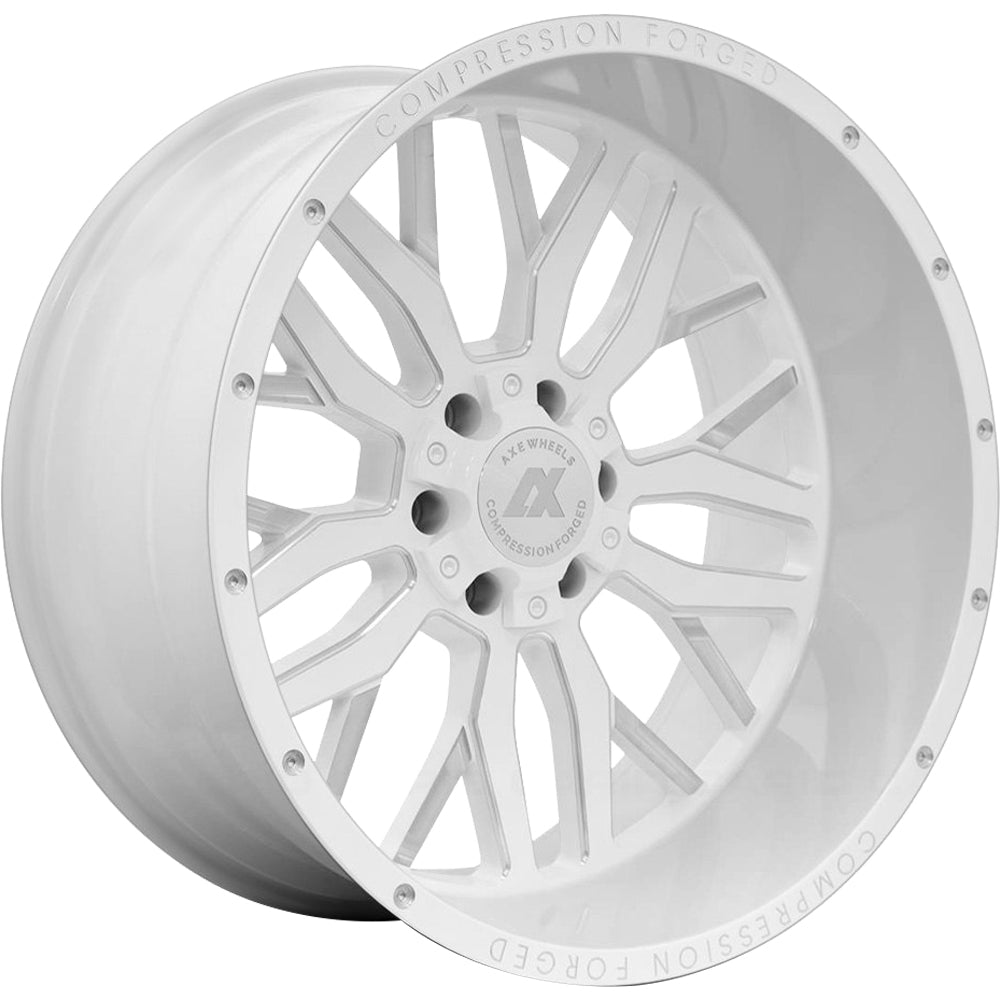 Axe Offroad AX1.3 White Milled Wheel