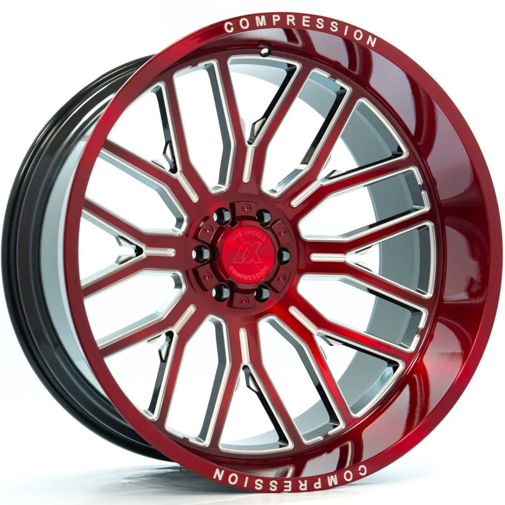 Axe Offroad AX6.2-R Candy Red Wheel