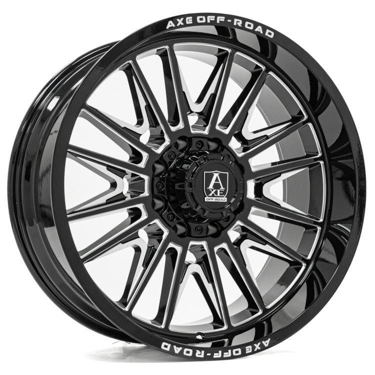 Axe Offroad Echo Black Milled Wheel