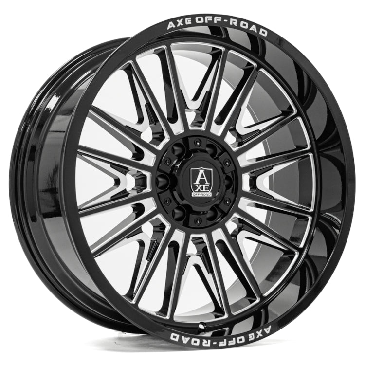 Axe Offroad Echo Black Milled Wheel