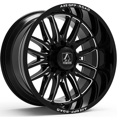 Axe Offroad Hades Black Milled Wheel