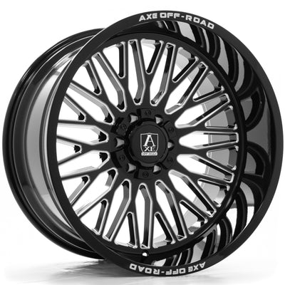 Axe Offroad Kratos Black Milled Wheel