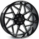 Axe Offroad Nemesis Black Milled Wheel