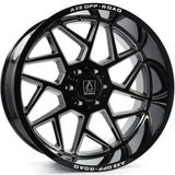 Axe Offroad Nemesis Black Milled Wheel