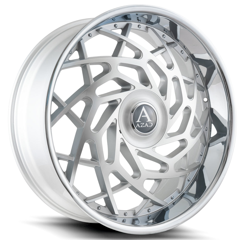 Azad AZ Reign Silver Machined Wheel
