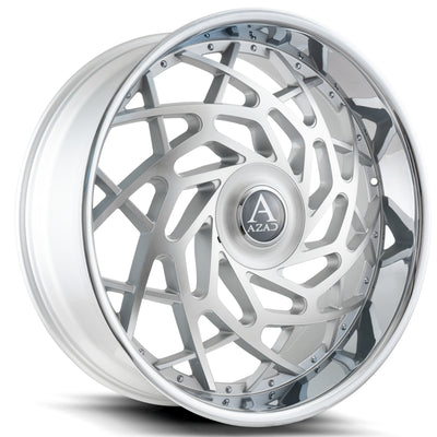 Azad AZ Reign Silver Machined Wheel