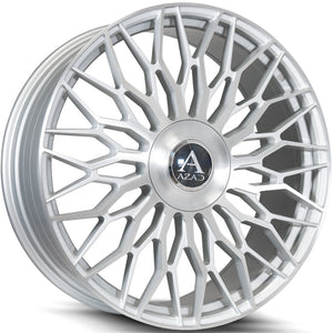 Azad AZ301 Brushed Silver wheel