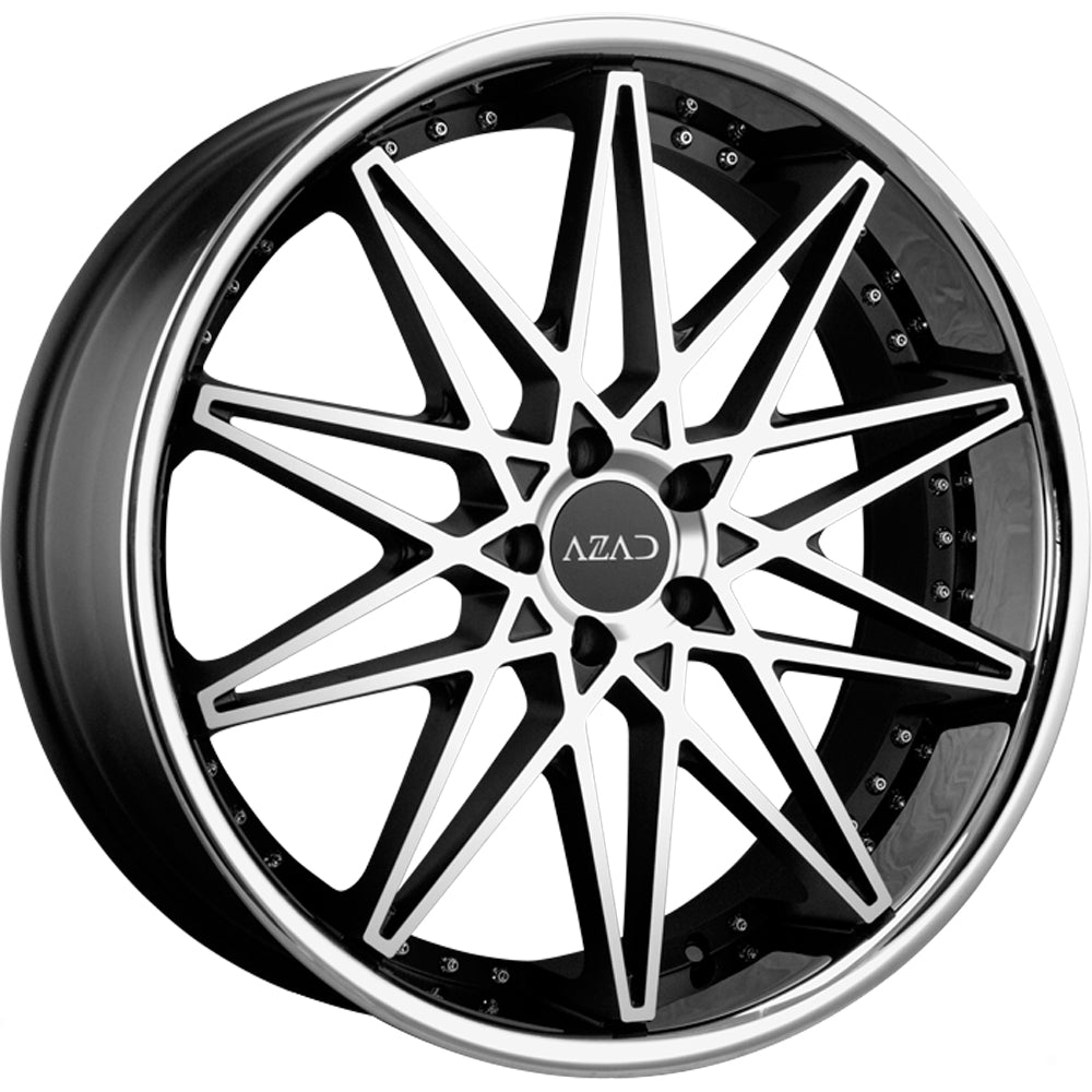 Azad AZ41 Black Machined Wheel