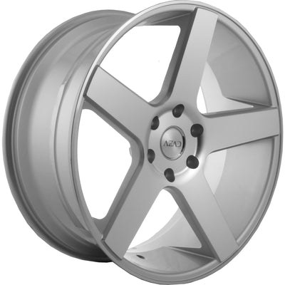 Azad AZ5198 Silver Machined Wheel