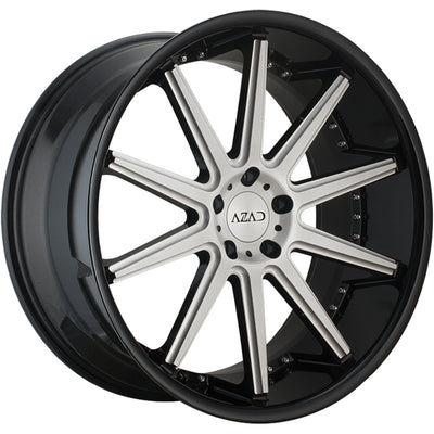 Azad AZ95 Black Brushed Wheel