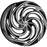 Azara AZA-519 Black Machined Wheel