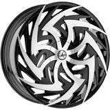 Azara AZA-520 Black Machined Wheel