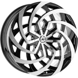 Azara AZA-521 Black Machined Wheel