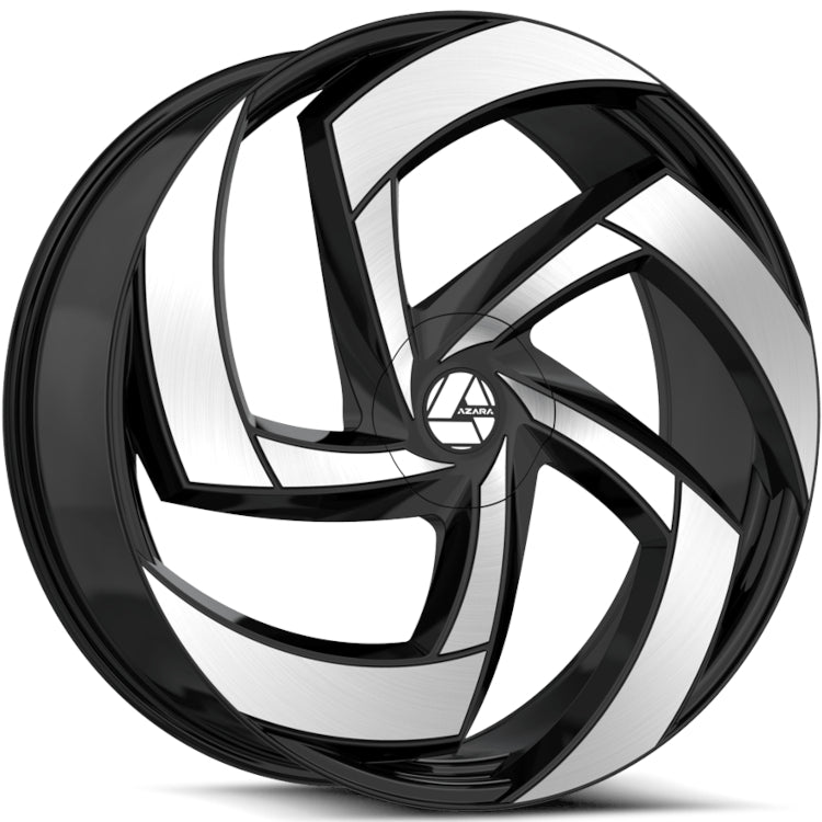 Azara AZA-530 Black Machined Wheel