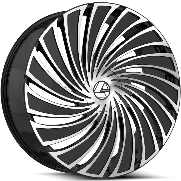 Azara AZA-533 Black Machined Wheel